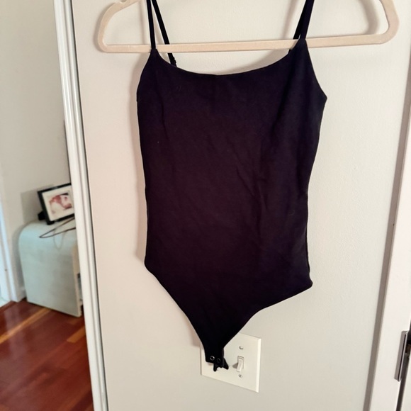 ABERCROMBIE SOFT AF BLACK BODYSUIT - Picture 3 of 4